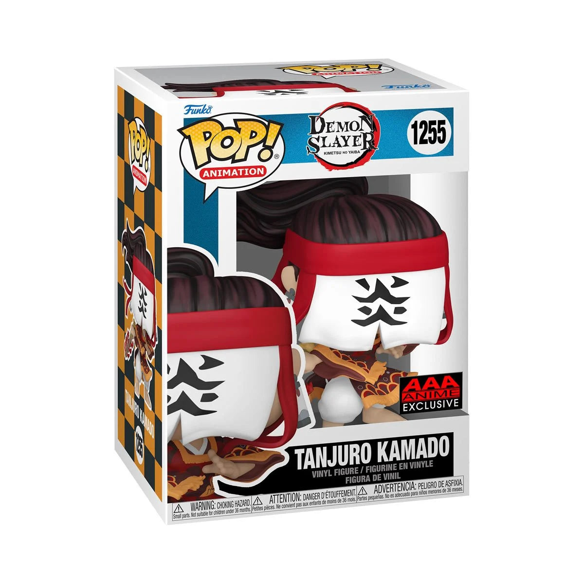 Demon Slayer: Kimetsu no Yaiba Tanjuro Kamado Funko Pop! Vinyl Figure #1255 - AAA Anime Exclusive Collectible for Fans & Gift for Anime Lovers | Perfect for Display, Anime Collections, and Otaku Gifts
