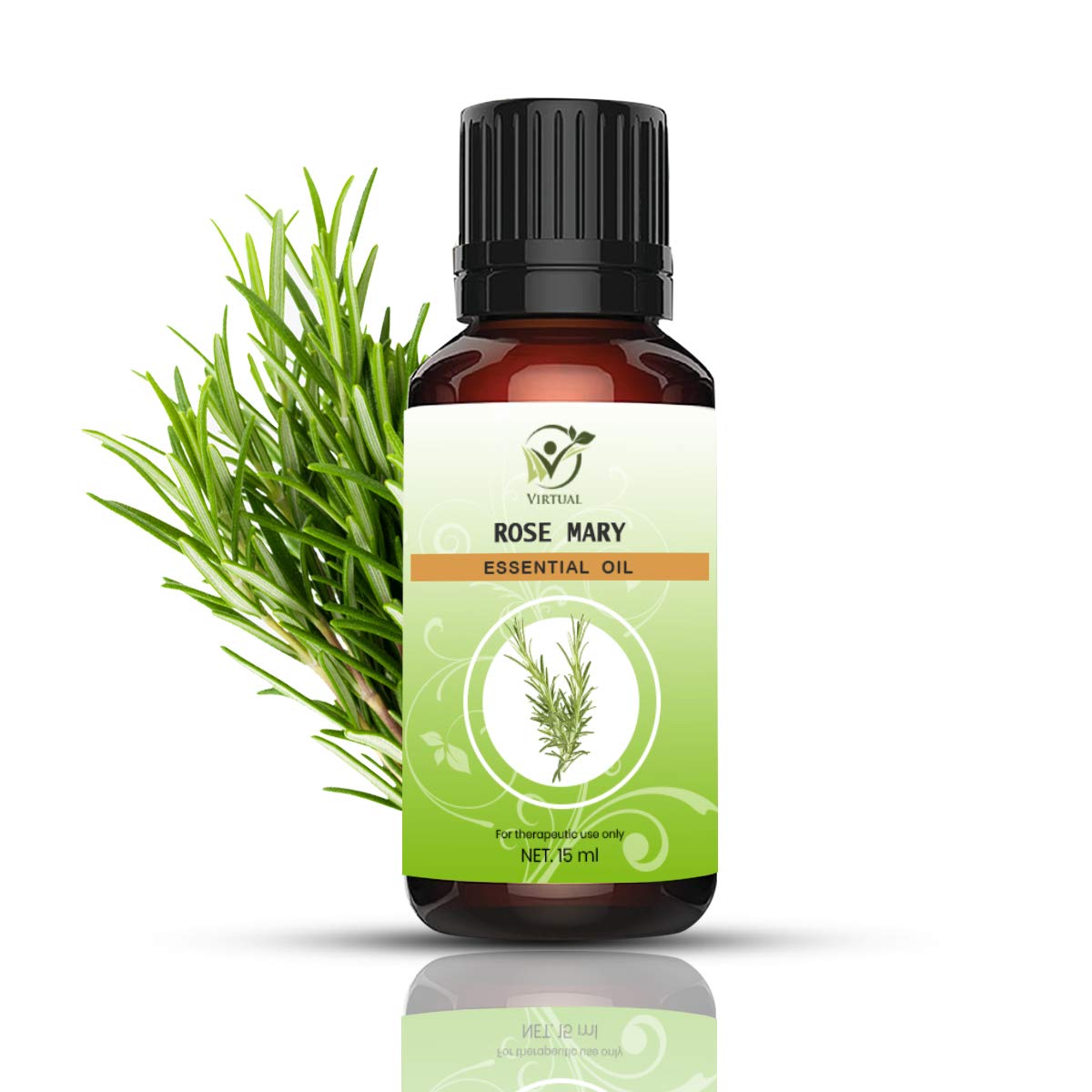 100% Pure & Natural Rosemary Essential Oil for Face, Skin & Hair Care - 33.8 Fl Oz (1000ml) - Aromatherapy, Massage & DIY Beauty Products