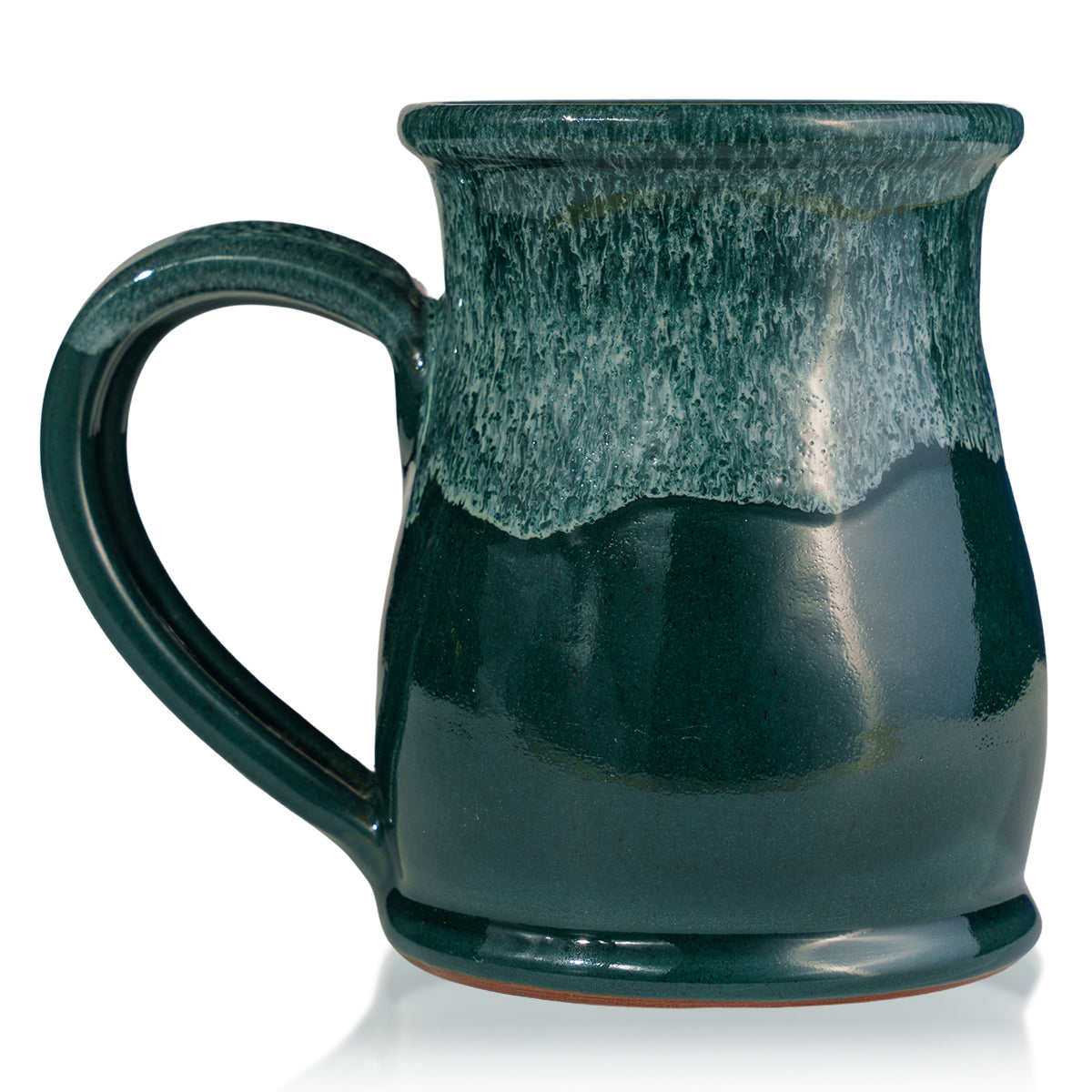 Handmade Frog's Breath Ceramic Mug - Unique Pottery Coffee Cup for Home & Office Use - Perfect Gift for Tea & Coffee Lovers