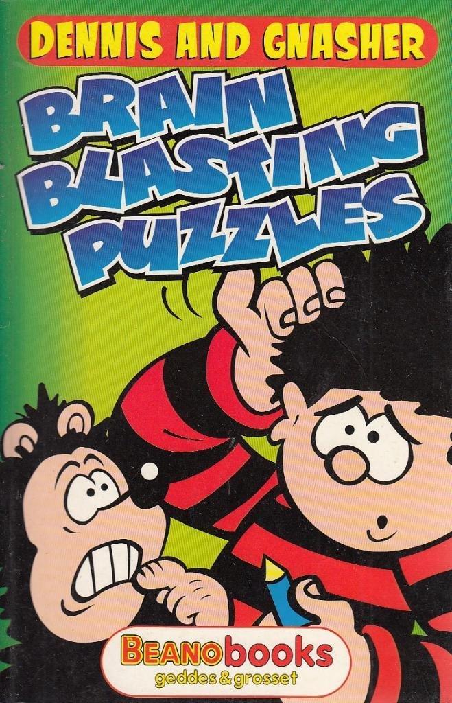 Dennis and Gnasher Brain Blasting Puzzles - Fun Educational Games for Kids | Perfect for Family Game Nights & Classroom Activities