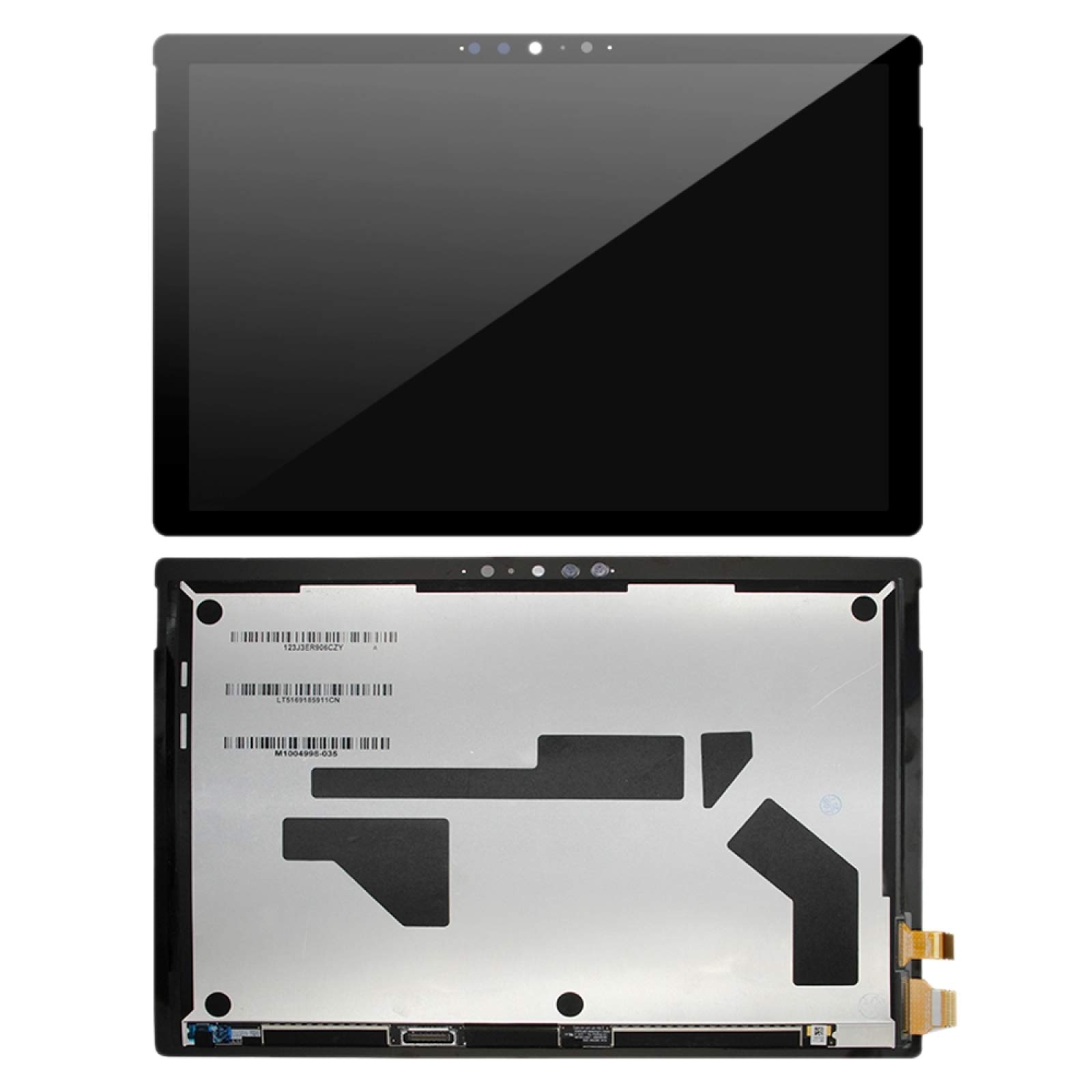 Microsoft Surface Pro 7 1866 LCD Screen & Digitizer Assembly Replacement - Black | Compatible with Surface Pro 7 | Perfect for Screen Repair & DIY Replacement | Office, Home & School Use