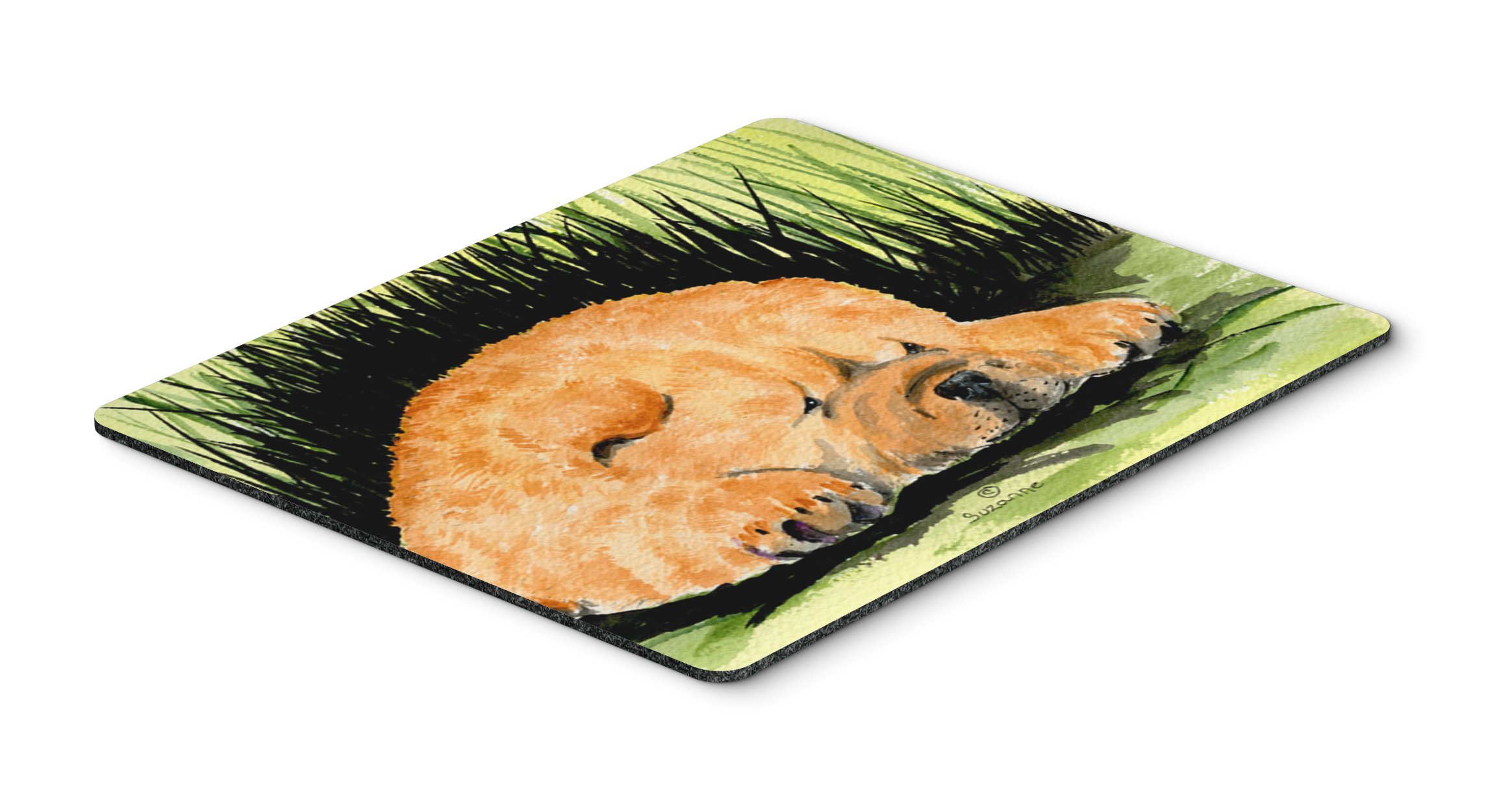 Chow Chow Mouse Pad - Large Washable Non-Slip Desk Mat for Home Office, Gaming & Computer Work | Cute Dog Design Hot Pad & Trivet for Kitchen Use