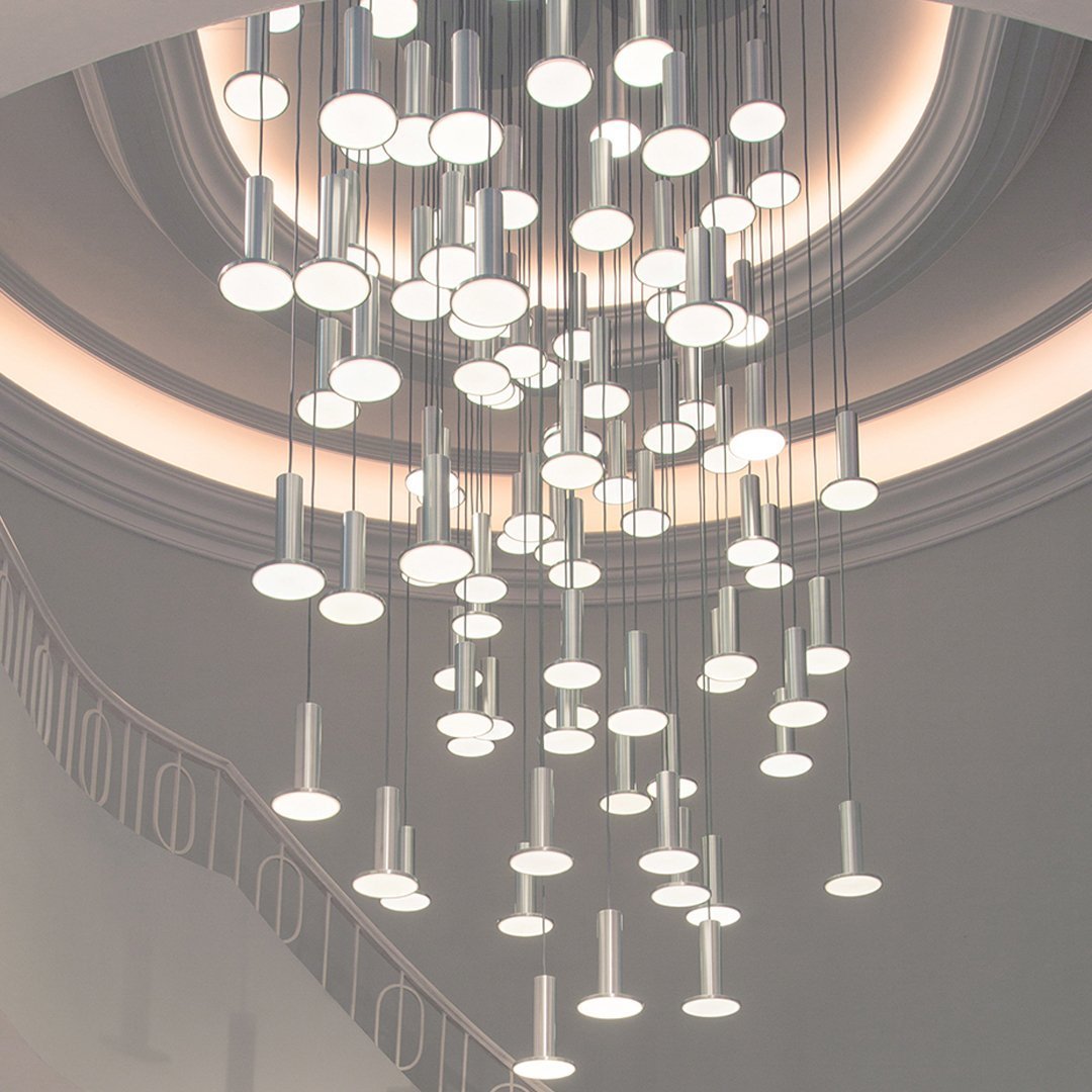 Cielo 13-Light Modern Crystal Chandelier for Dining Room, Living Room & Bedroom – Elegant Ceiling Light Fixture with LED Bulbs for Home Decor