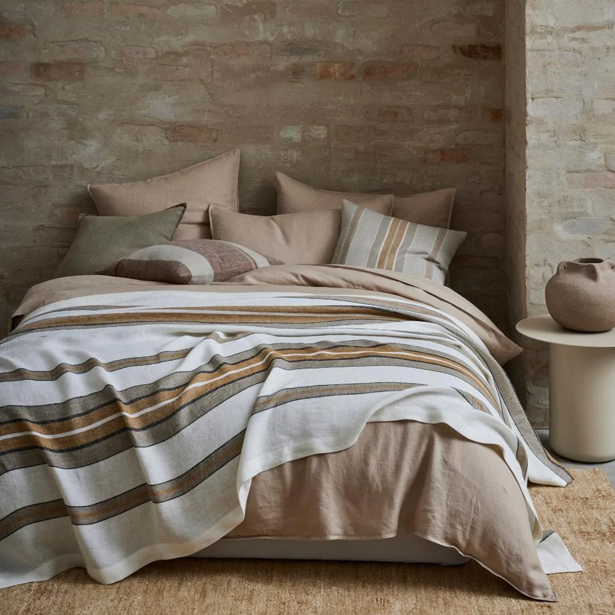 Premium Weave Franco Cushion - Soft & Durable Throw Pillow for Sofa, Bed, or Outdoor Furniture - Perfect for Living Room Decor, Patio Seating & Home Styling
