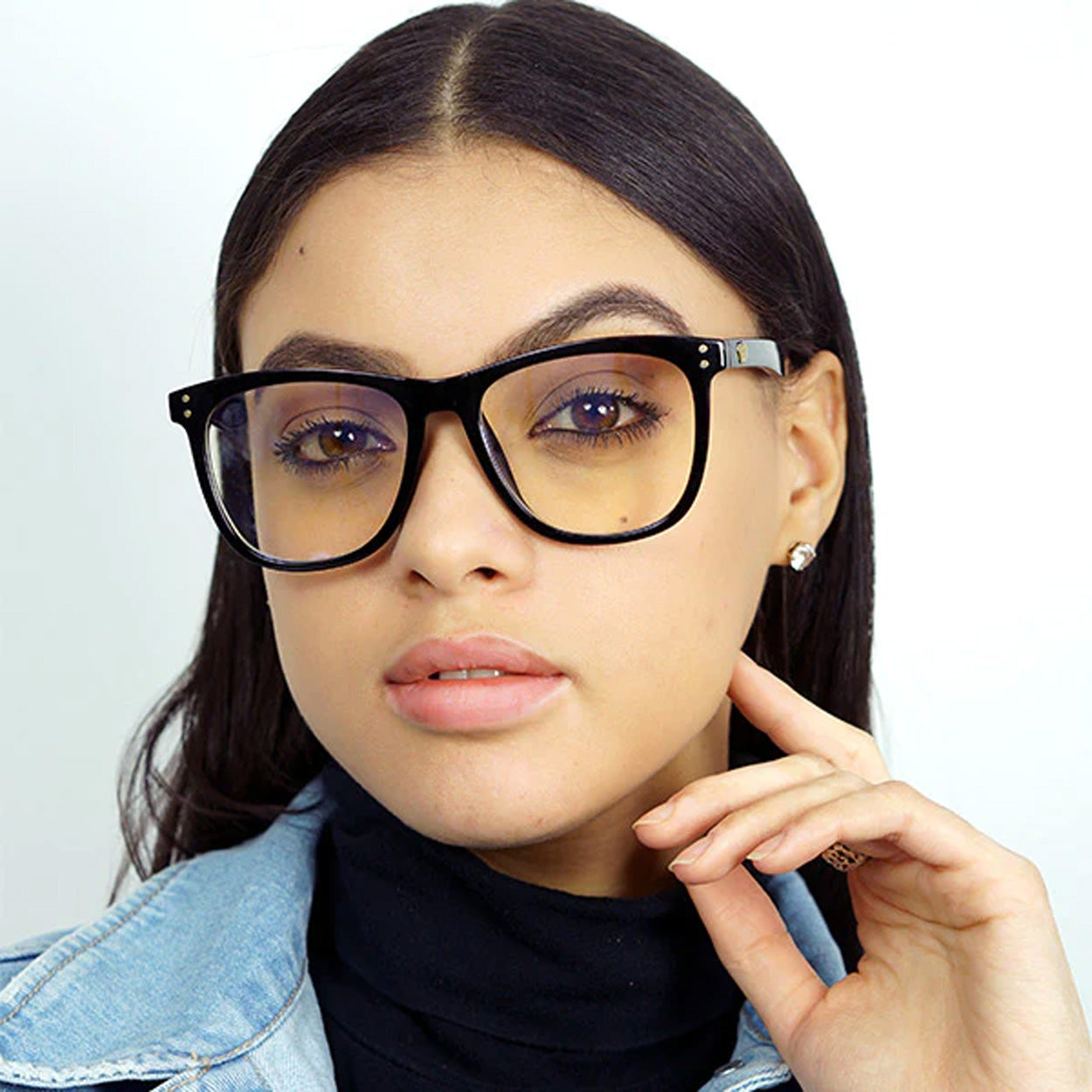 Audrey Prescription Glasses - Black Frame for Women & Men | Perfect for Reading, Work & Everyday Use