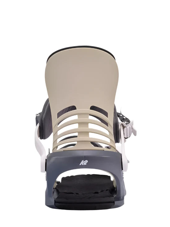 K2 Women's Cassette Snowboard Bindings 2025 - Lightweight & Responsive for All-Mountain Riding - Perfect for Freestyle and Powder Snowboarding