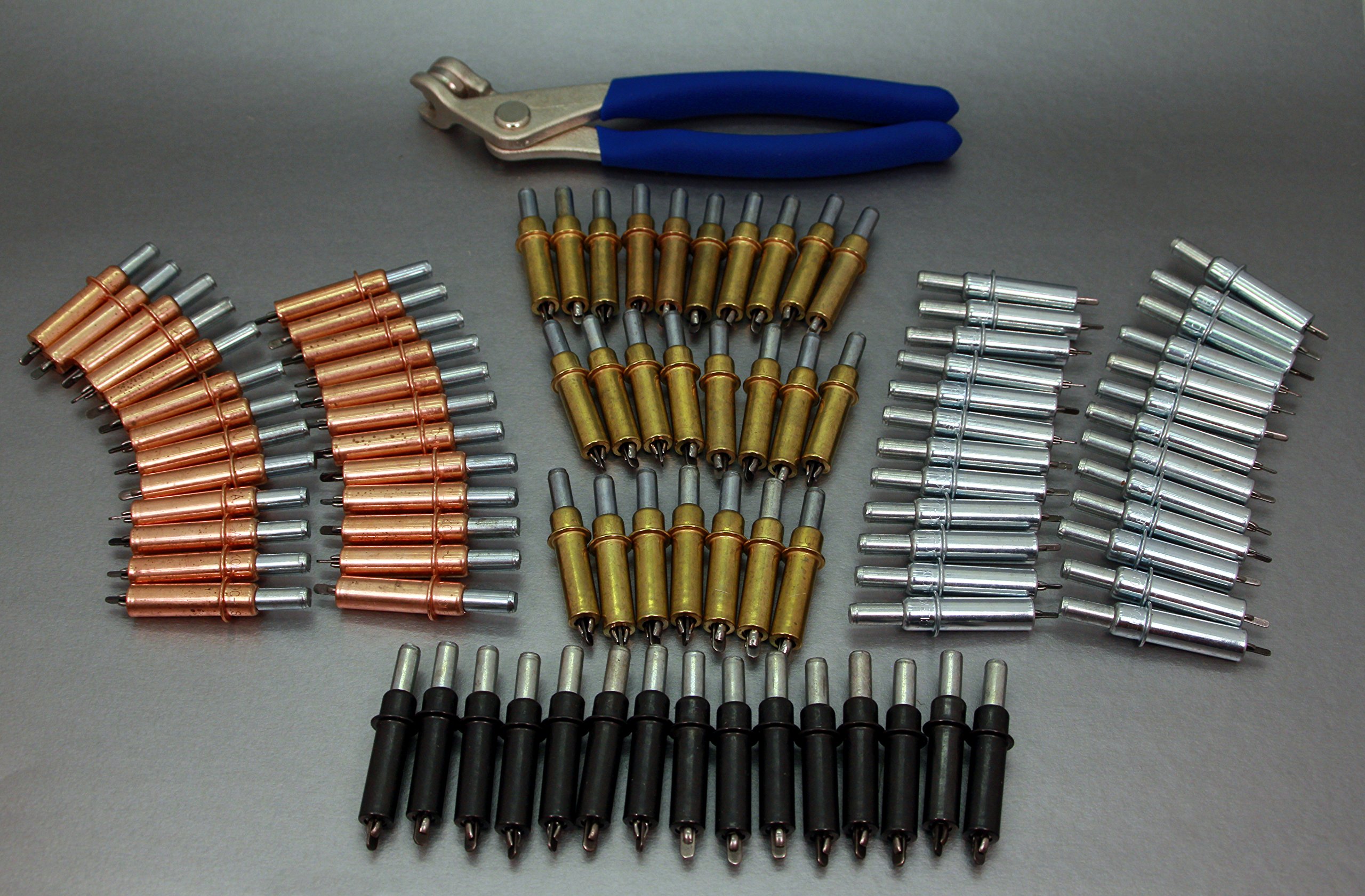 101-Piece Cleco Fastener Kit by Wicks Aircraft Supply - Perfect for Aircraft Assembly, Sheet Metal Work & DIY Projects