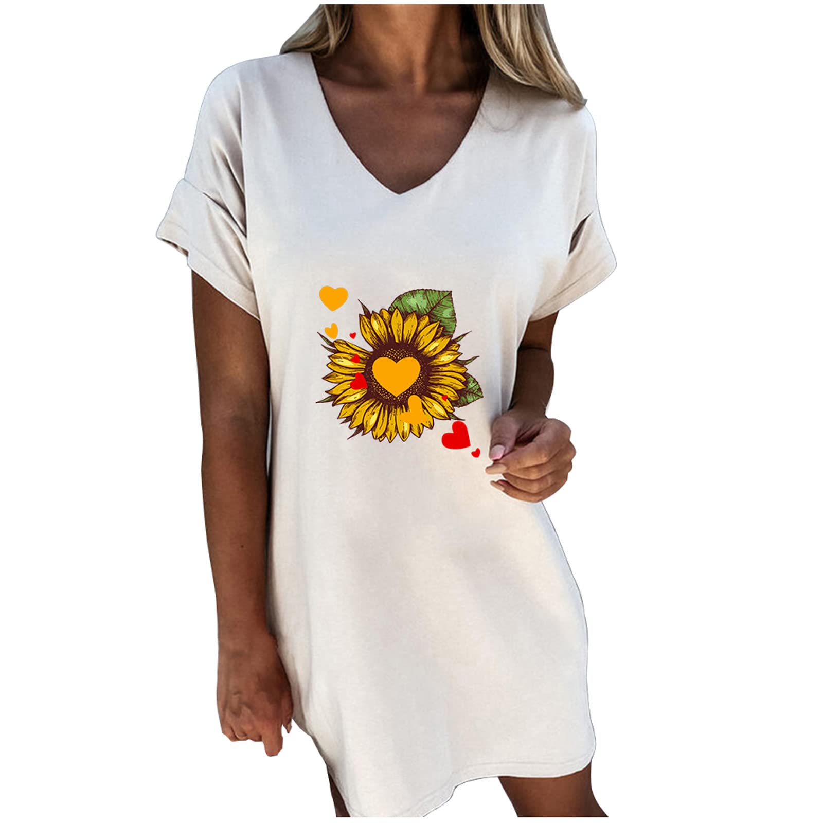 Elegant Strappy Floral Print Swing Mini Dress for Women - Sleeveless Ruffled Cami Wedding Guest Dress in White Size M | Perfect for Summer Weddings, Parties & Special Occasions
