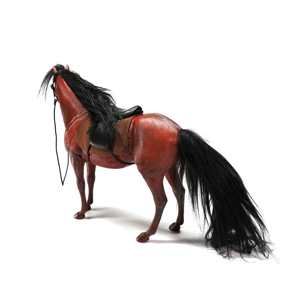 Hanover Resin Horse Statue - Handcrafted Home Decor for Horse Lovers, Durable Polyresin with Intricate Details, Perfect for Desktops, Bookshelves & Farmhouse Decor