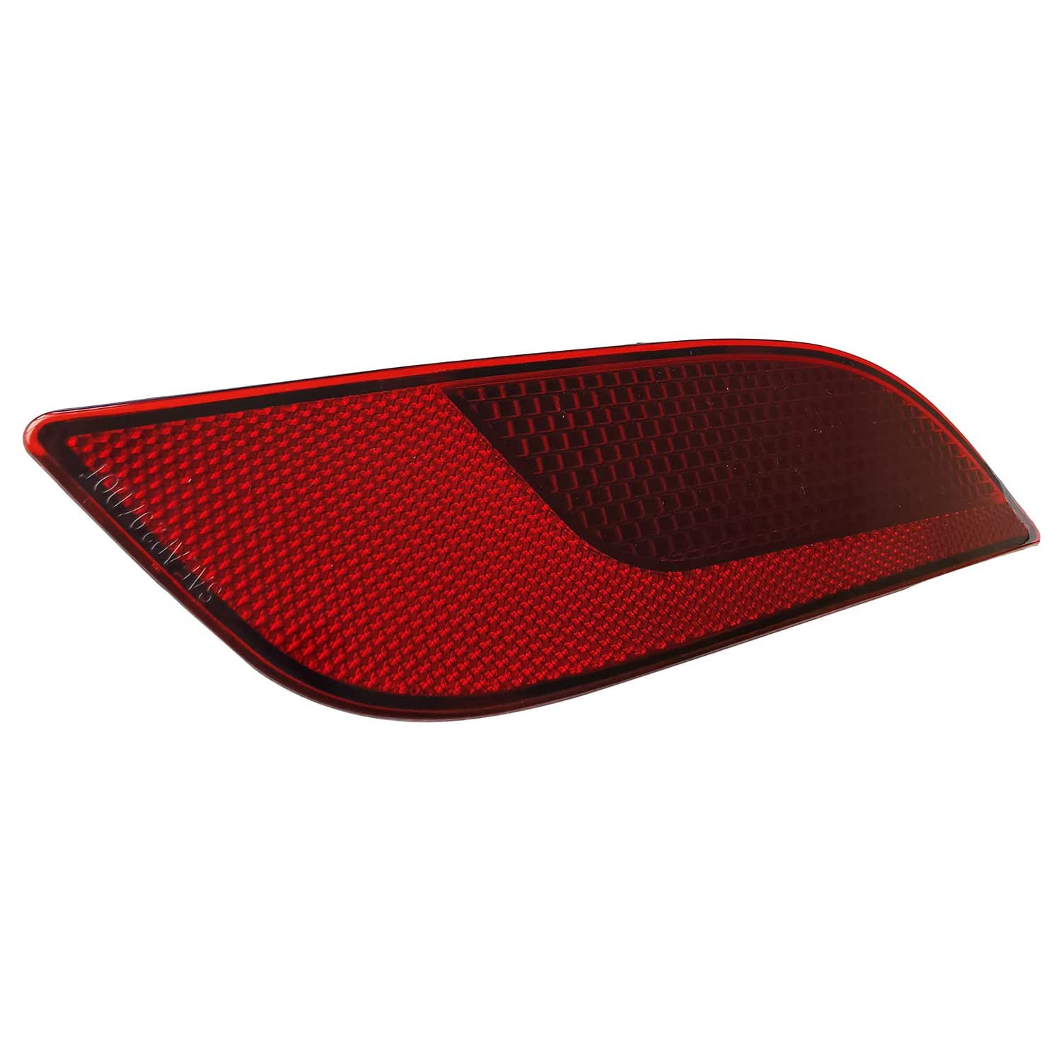 GSRECY Replacement Rear Bumper Trim Reflector Light Assembly - Red Right Side Compatible with Jeep Compass 2017-2021 Models | Perfect for Night Driving Safety & Off-Road Adventures