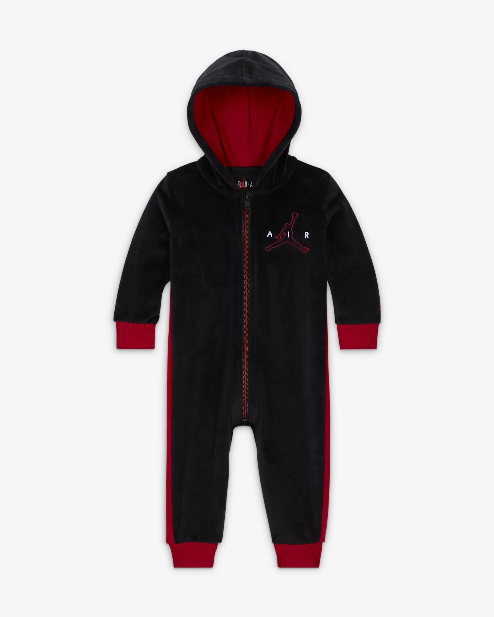 Jordan Baby Girls Full Zip Tricot Coverall - Soft Fleece Jumpsuit for Infants & Toddlers - Perfect for Playtime, Outings & Family Photos