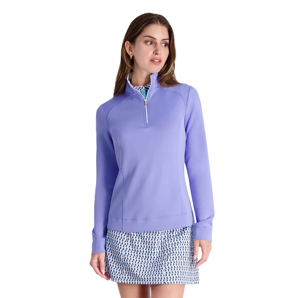 Fairway & Greene Wells Women's Golf Quarter Zip Pullover - Lightweight & Breathable for Comfort on the Course | Perfect for Golf Outings & Casual Wear