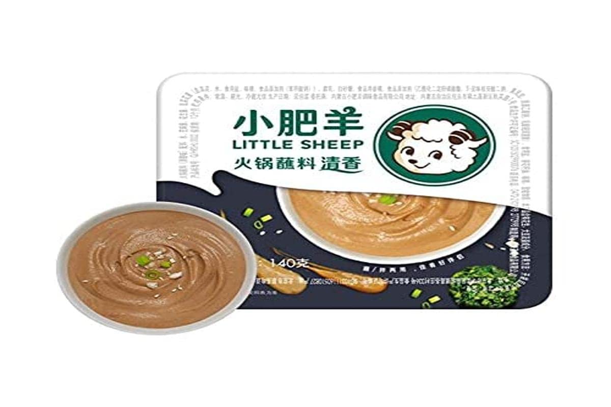 Little Sheep Original Flavor Hot Pot Dipping Sauce 4.94 Oz - Perfect for Chinese Hot Pot, Shabu Shabu & Home Cooking