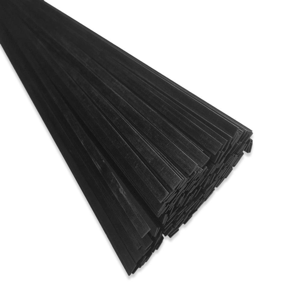 1 Meter Carbon Fiber Strip (1pc) - Durable & Lightweight for DIY Projects, RC Models, Automotive & Marine Applications - Choose Your Size