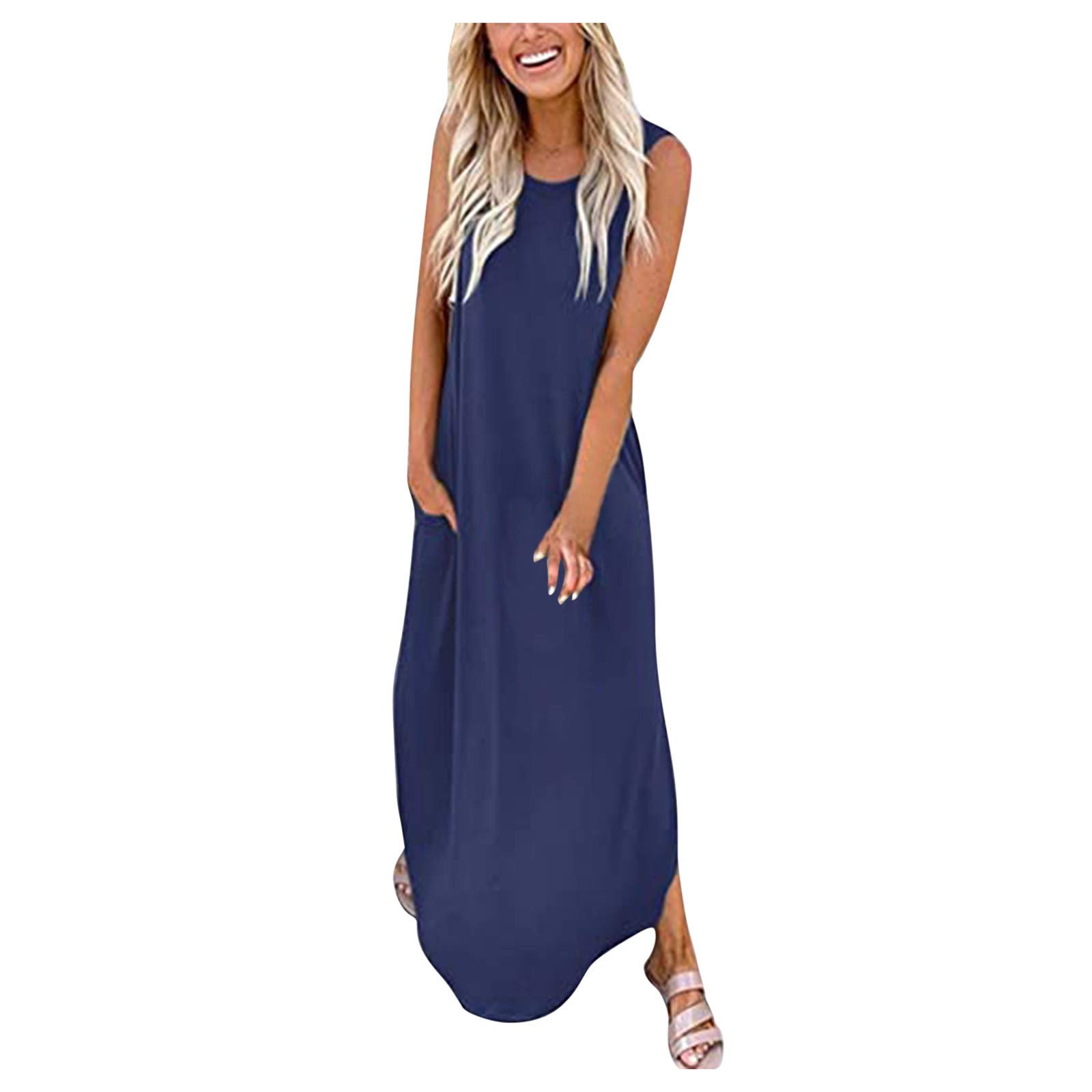 Y2K Green Hollow Out Midi Dress for Women - Sleeveless Print Knit Bodycon Summer Dress | Beach Vacation, Party Wear & Casual Outfit
