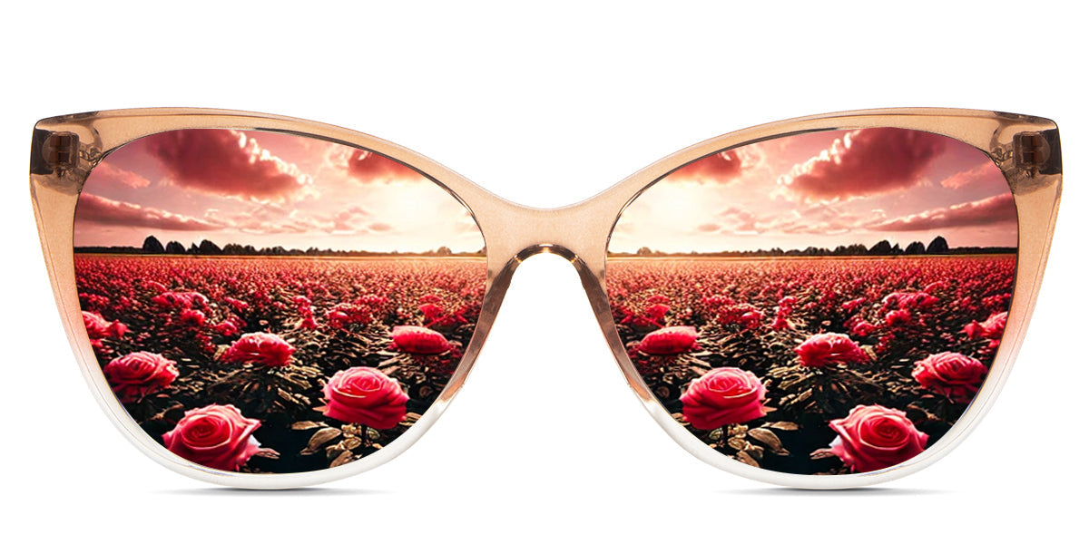 Memphis Women's Prescription Polarized Sunglasses - UV Protection, Stylish & Comfortable for Driving, Outdoor Activities & Fashion