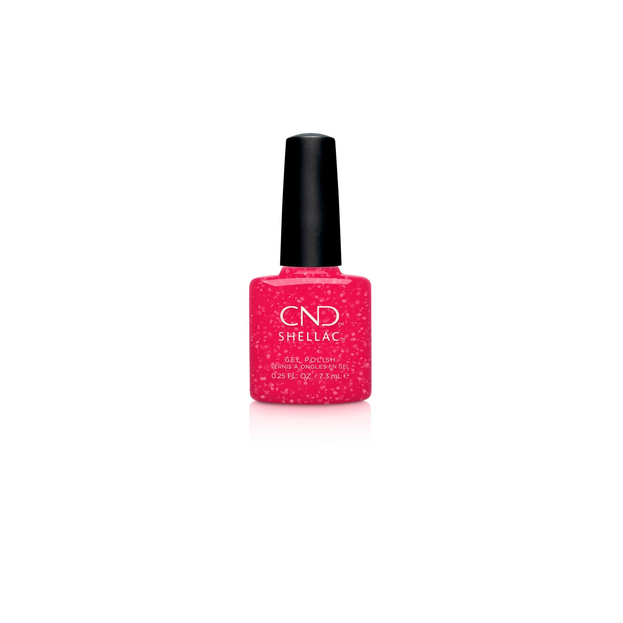 CND Shellac Nail Polish - Outrage Yes - 0.25 fl oz - Long-Lasting Gel Nail Color for Salon-Quality Manicures at Home