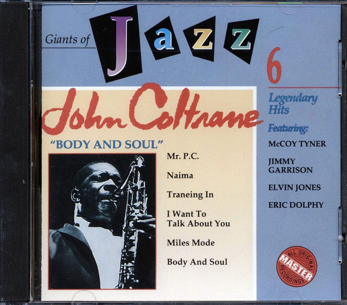 John Coltrane - Body And Soul: Giants Of Jazz 6 | Classic Jazz Album | Vinyl Record & Digital Download | Perfect for Jazz Lovers & Music Collectors