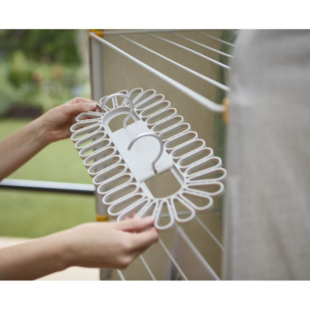 Joseph Joseph Petal Smalls Compact Clothes Dryer - Large Capacity for Small Spaces | Perfect for Apartments, Dorms & RV Laundry Drying