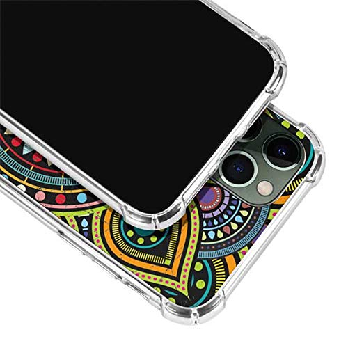 Skinit Clear Phone Case for iPhone 12 Pro - Sacred Wheel Colored Design | Protective Slim Cover | Perfect for Everyday Use, Travel & Outdoor Activities