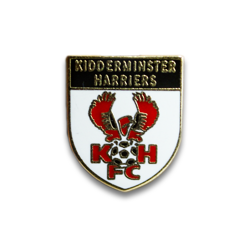 Kidderminster Harriers FC Pin Badge - Collectible Football Club Enamel Badge for Fans, Supporters & Memorabilia Collectors - Perfect for Hats, Jackets, Bags & Fan Displays
