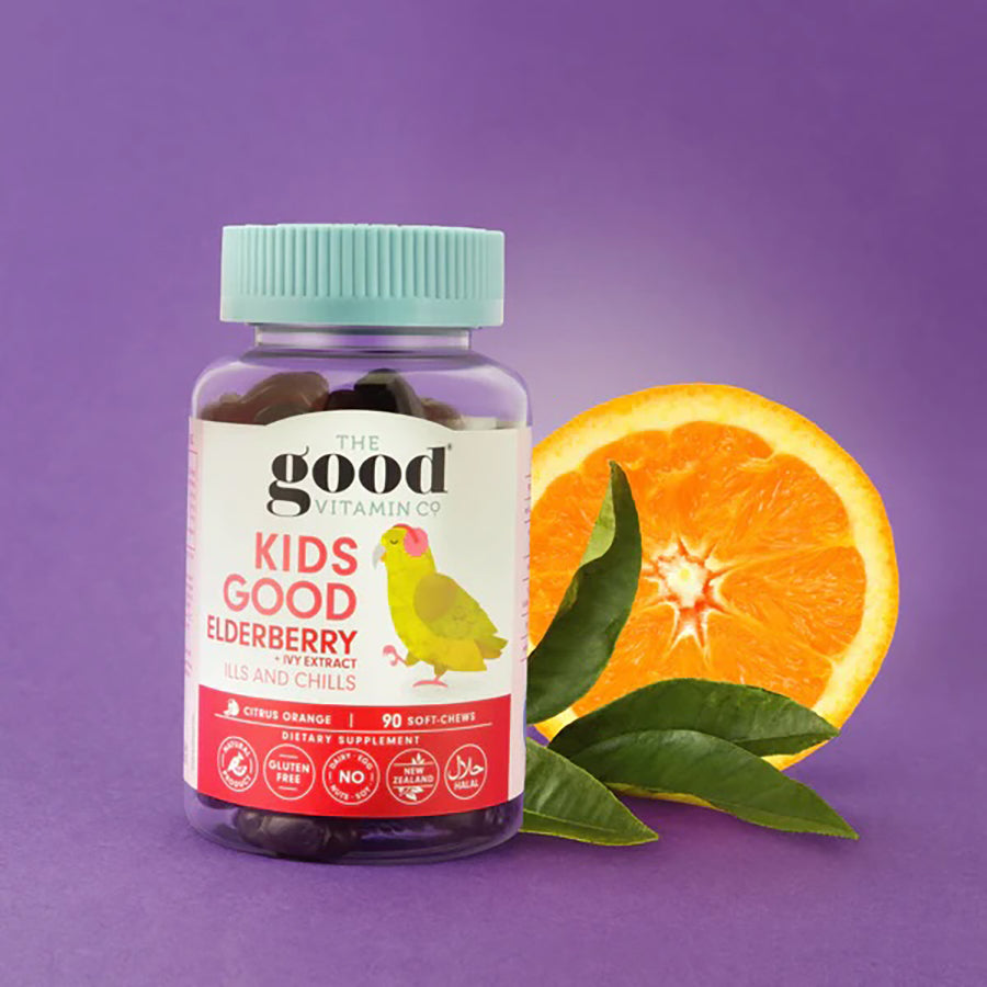 THE GOOD VITAMIN CO Kids Elderberry Immune Support Soft Chews - 90 Count | Immune Booster for Children | Great for Cold & Flu Season, School & Travel