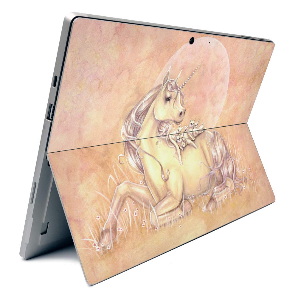 MightySkins Vinyl Decal Wrap Cover for Microsoft Surface Pro 7 - Purrfect Friends Design | Protective & Durable Skin | Easy to Apply & Remove | Made in USA | Perfect for Work, School & Travel