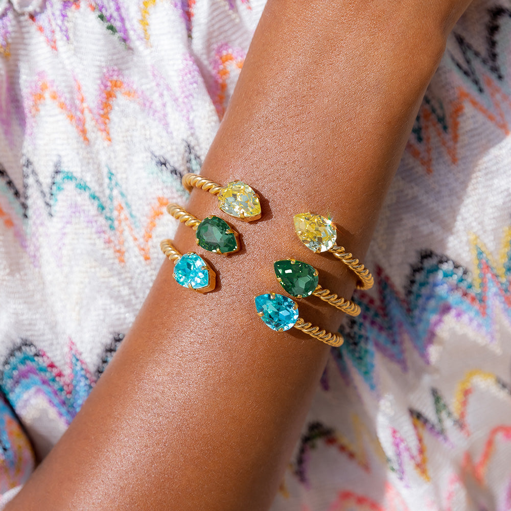 Mini Drop Bracelet - Delicate Jonquil Flower Charm Jewelry for Women - Perfect for Everyday Wear, Gifts & Special Occasions