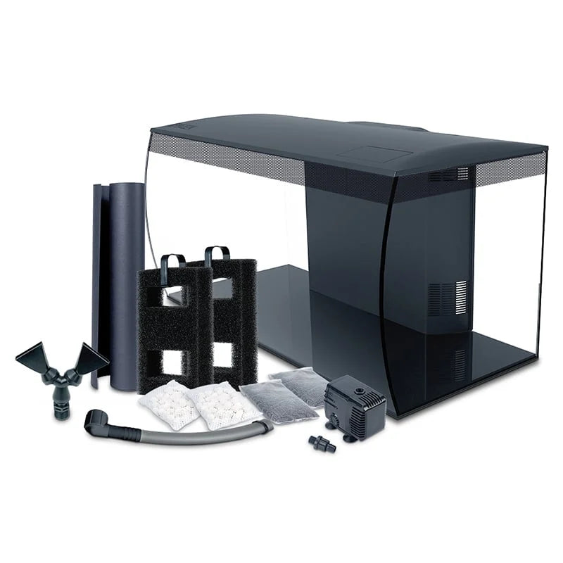 Fluval Sea FLEX 32.5 Gallon Saltwater Aquarium Kit - Complete Reef Tank Setup for Marine Fish & Coral | Perfect for Home, Office & Classroom Aquascaping
