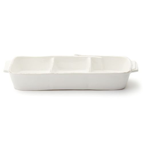 Vietri Lastra White 13.5