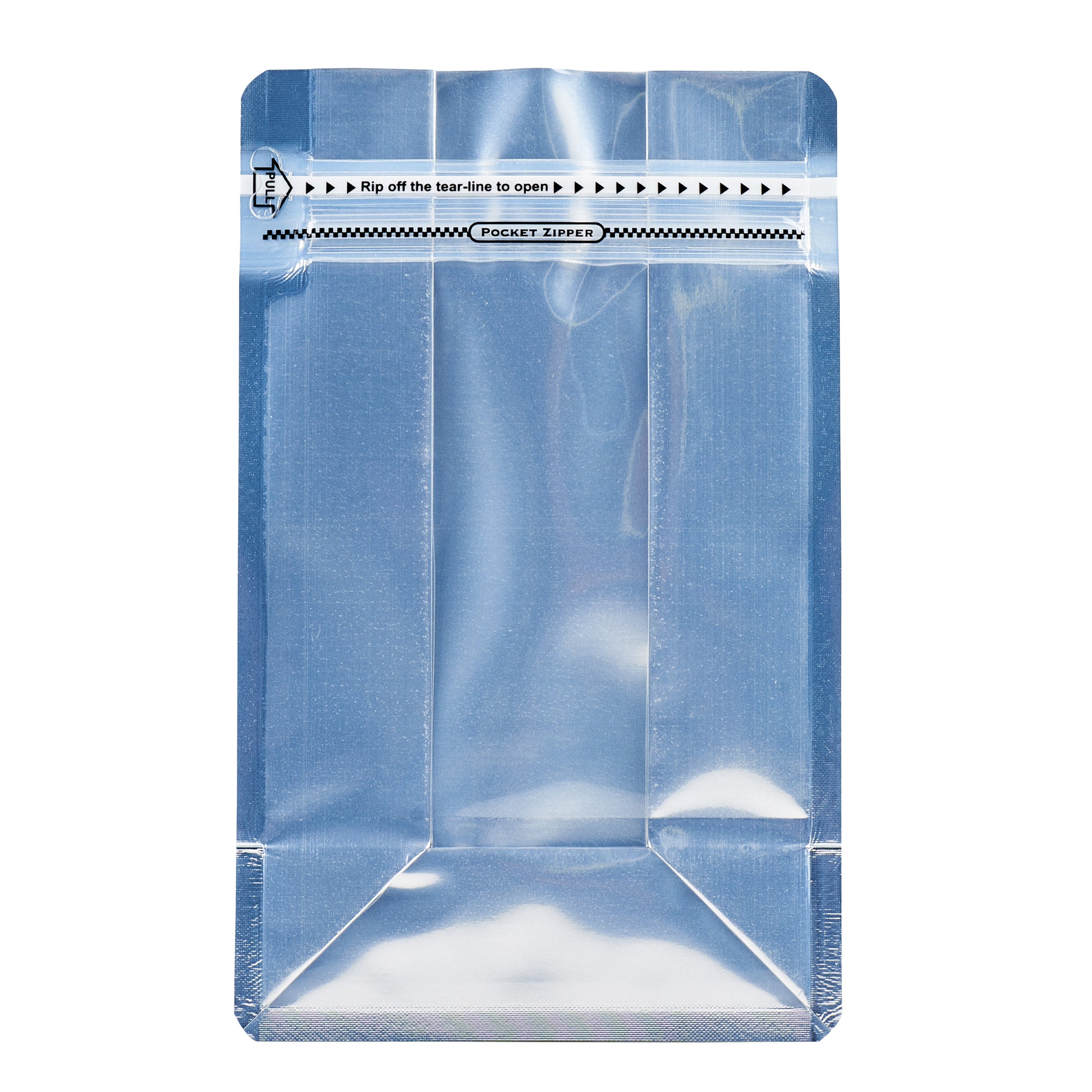 White Plastic Medium Snack Bags - Double Seal, Rip Lock, Heat Sealable (8x5x3.25 Inches) - 100 Count Box - Perfect for Food Storage, Meal Prep & On-the-Go Snacks
