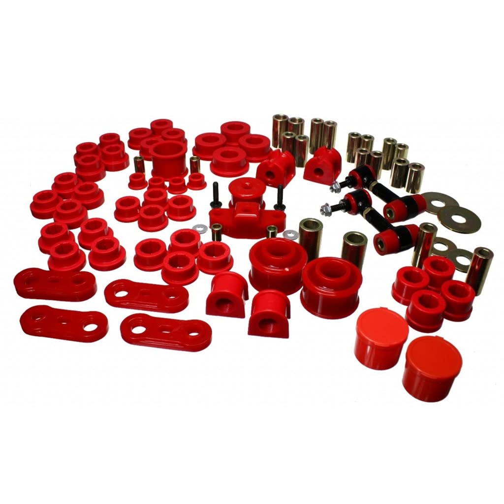 Energy Suspension Hyper-Flex Master Bushing Kit for Subaru Impreza 2012-2014 - Red (19.18102R) | Performance Upgrade for Smooth Ride & Enhanced Handling - Perfect for Street Racing & Daily Driving