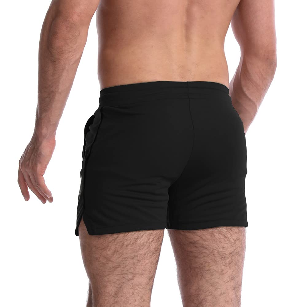 EVERWORTH Men's 5 Inch Inseam Workout Shorts - Athletic Gym Shorts for Bodybuilding, Running & Casual Wear - Lightweight Quick-Dry Training Shorts for Men - Perfect for Gym, Jogging & Summer Activities