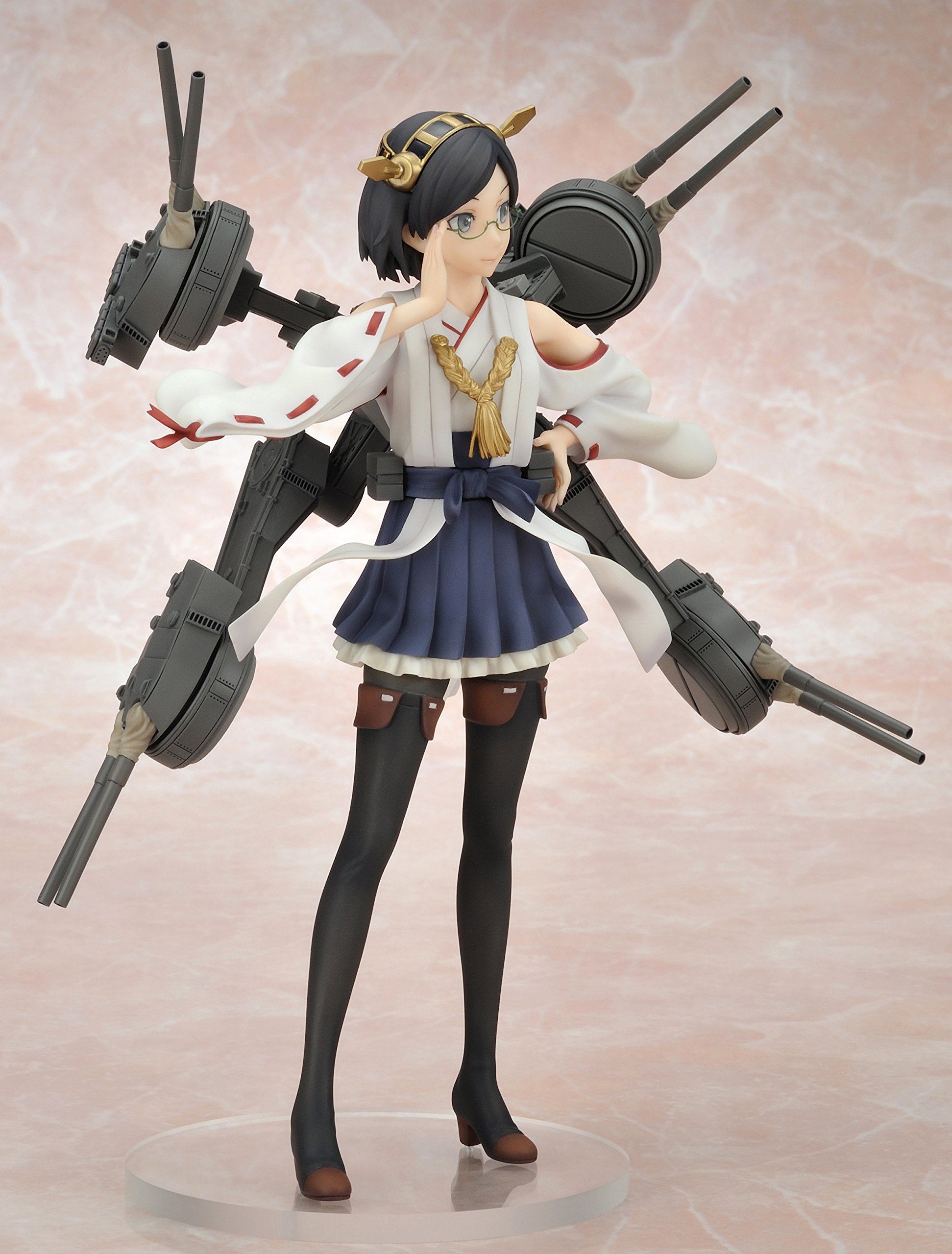 Kancolle: Kirishima Anime PVC Figure (1:8 Scale) - Perfect for Anime Collectors, Gaming Room Decor, and Japanese Pop Culture Enthusiasts