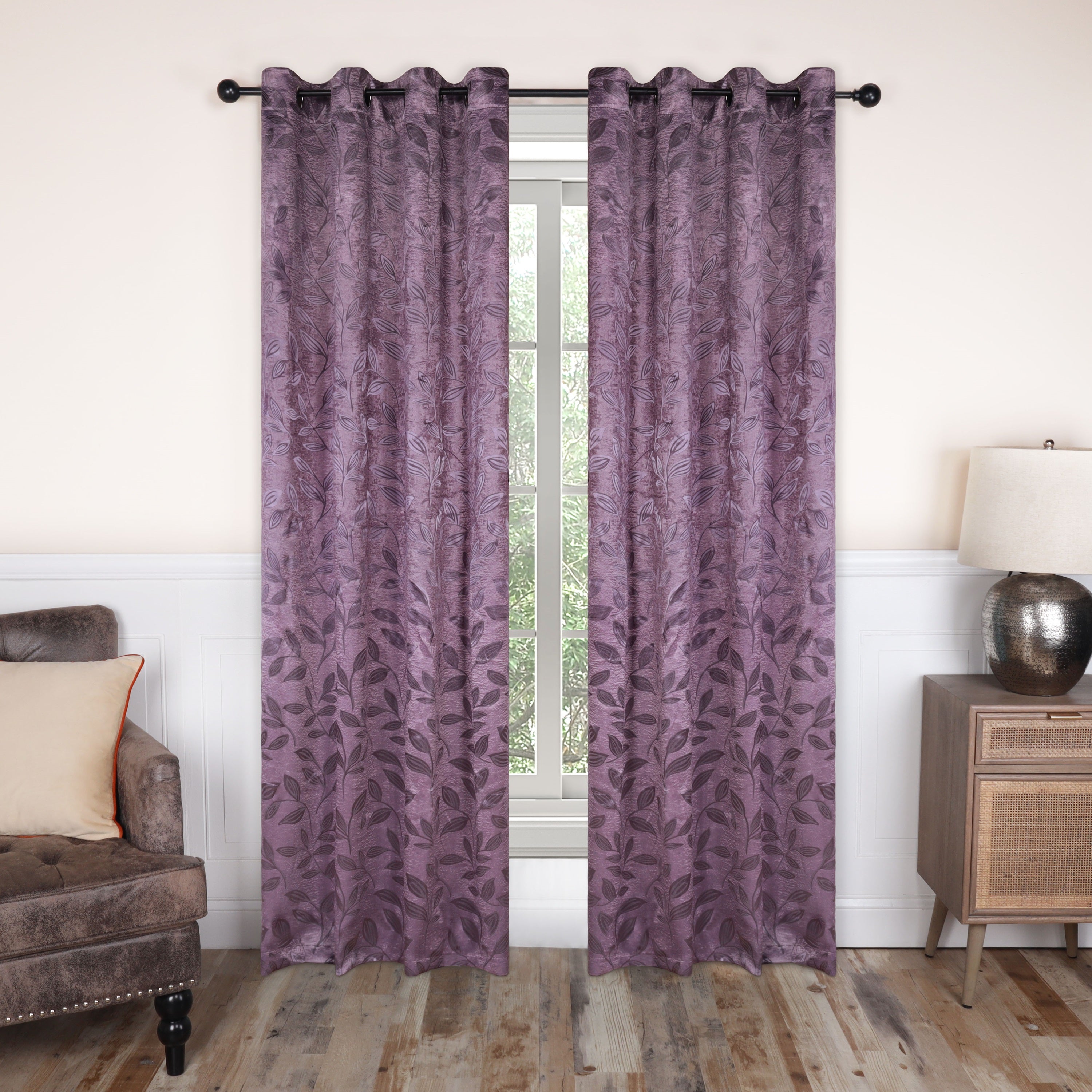 Machine Washable Blackout Curtains for Bedroom - Thermal Insulated Room Darkening Window Drapes (Set of 2 Panels) - Perfect for Nursery, Home Theater & Light Sleepers