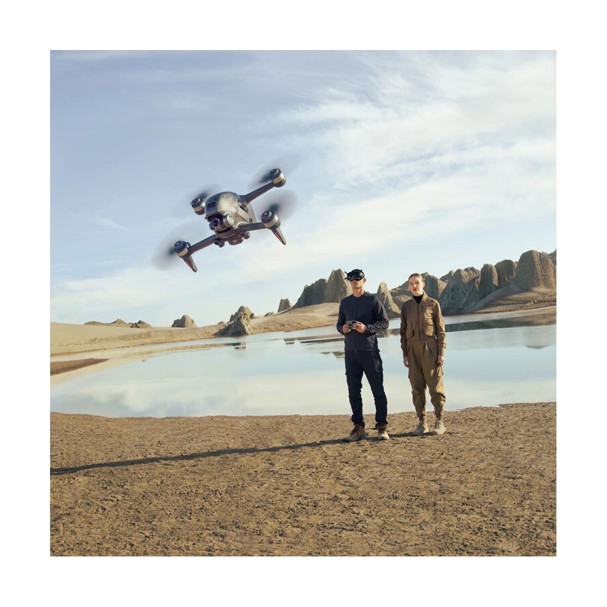 DJI FPV Explorer Combo Drone - 4K HD Camera, 150° FOV, 87mph Max Speed - First-Person View Racing Drone for Aerial Photography & Adventure Sports