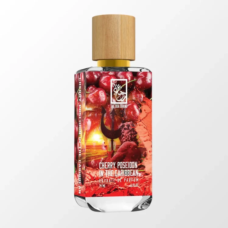 Cherry Poseidon Caribbean-Inspired Perfume for Women - Exotic Tropical Scent, Long-Lasting Fragrance | Perfect for Summer Vacations, Beach Getaways & Date Nights