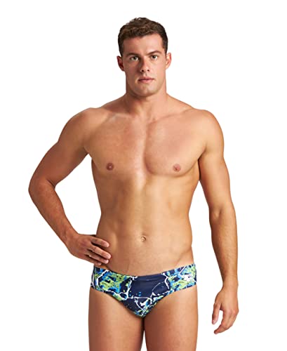 Navy/Soft Green Multi
