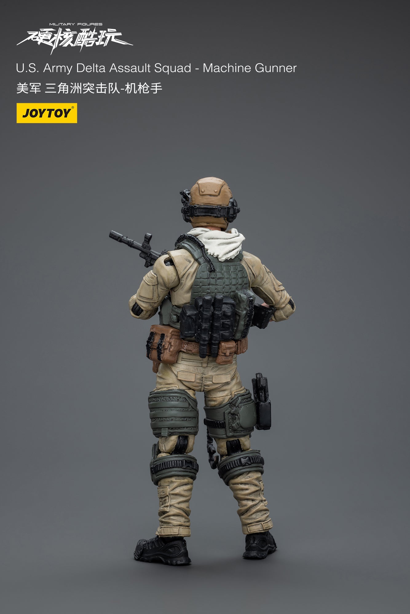 JOYTOY 1/18 Scale US Army Delta Force Assault Squad Action Figure - Special Ops Military Collectible for Display & Diorama Scenes