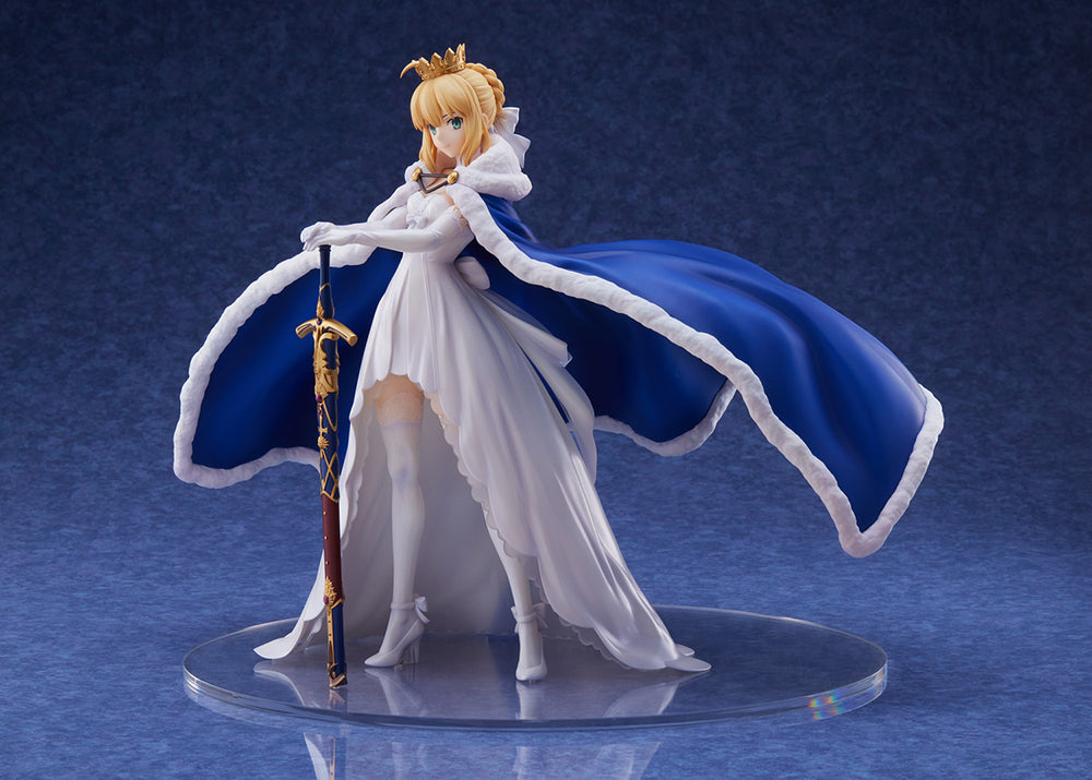 Aniplex 1/7 Scale Fate/Grand Order Saber Altria Pendragon Under the Same Sky Ver. Anime Figure - Collectible Statue for Display & Anime Fans Gift