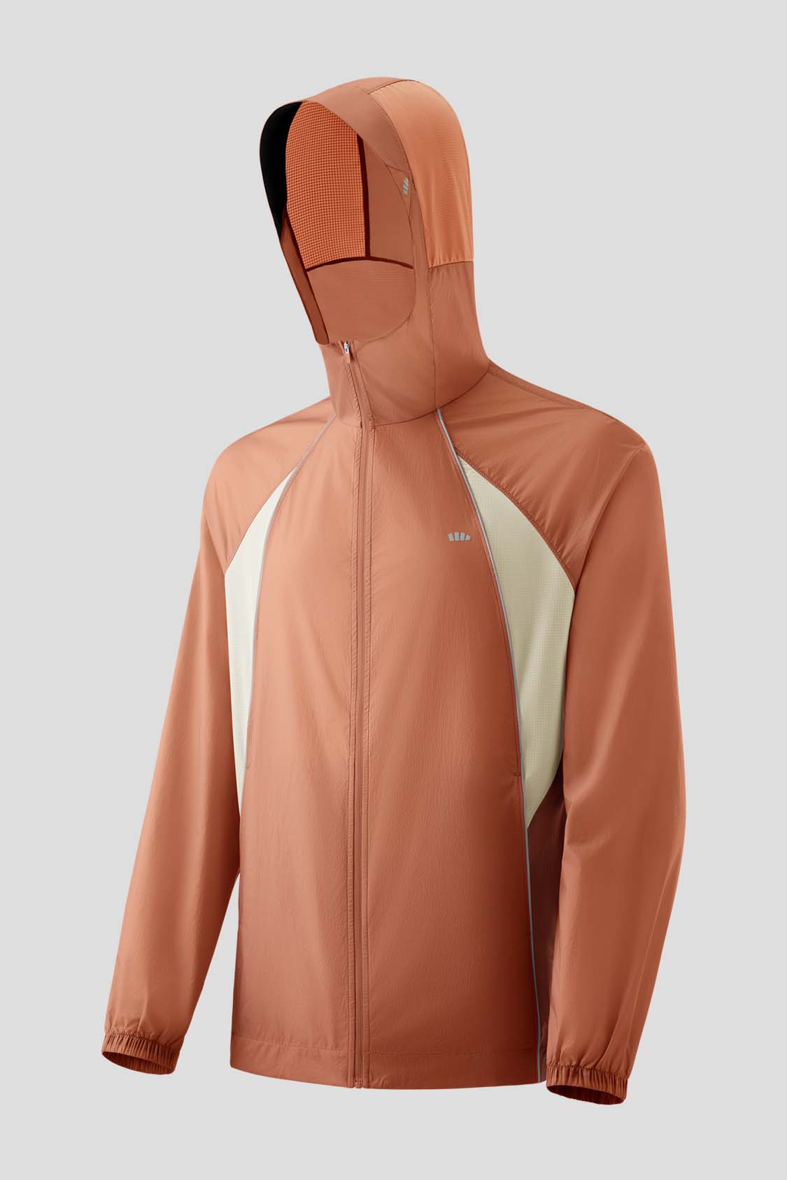 Defend Men's Lightweight Water Repellent Sun Jacket UPF50+ WR938 - Breathable UV Protection Windbreaker for Hiking, Fishing & Outdoor Activities