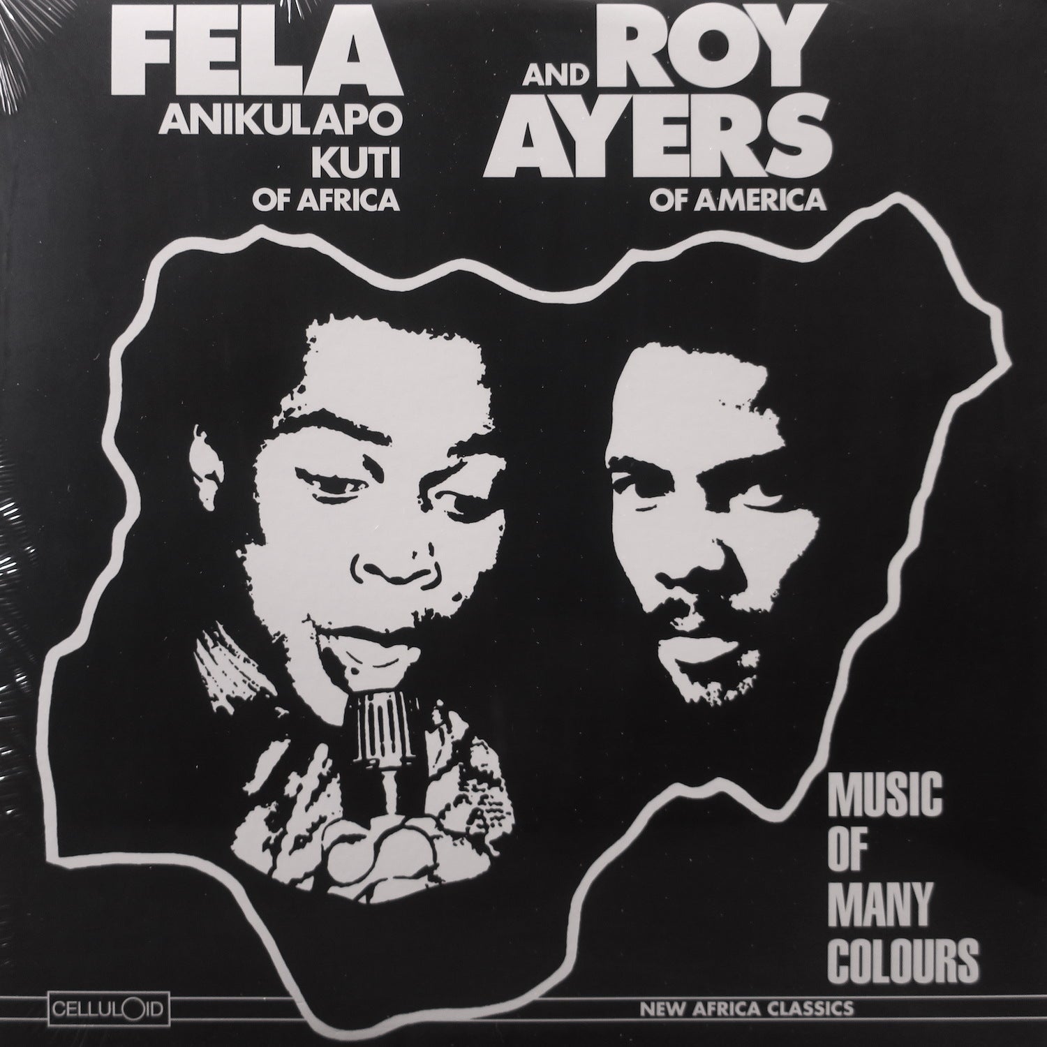 Fela Kuti & Roy Ayers 'Music Of Many Colours' Vinyl LP (1980 Afrobeat/Jazz Funk Record) - Perfect for Jazz Lovers, Vinyl Collectors & Retro Music Enthusiasts