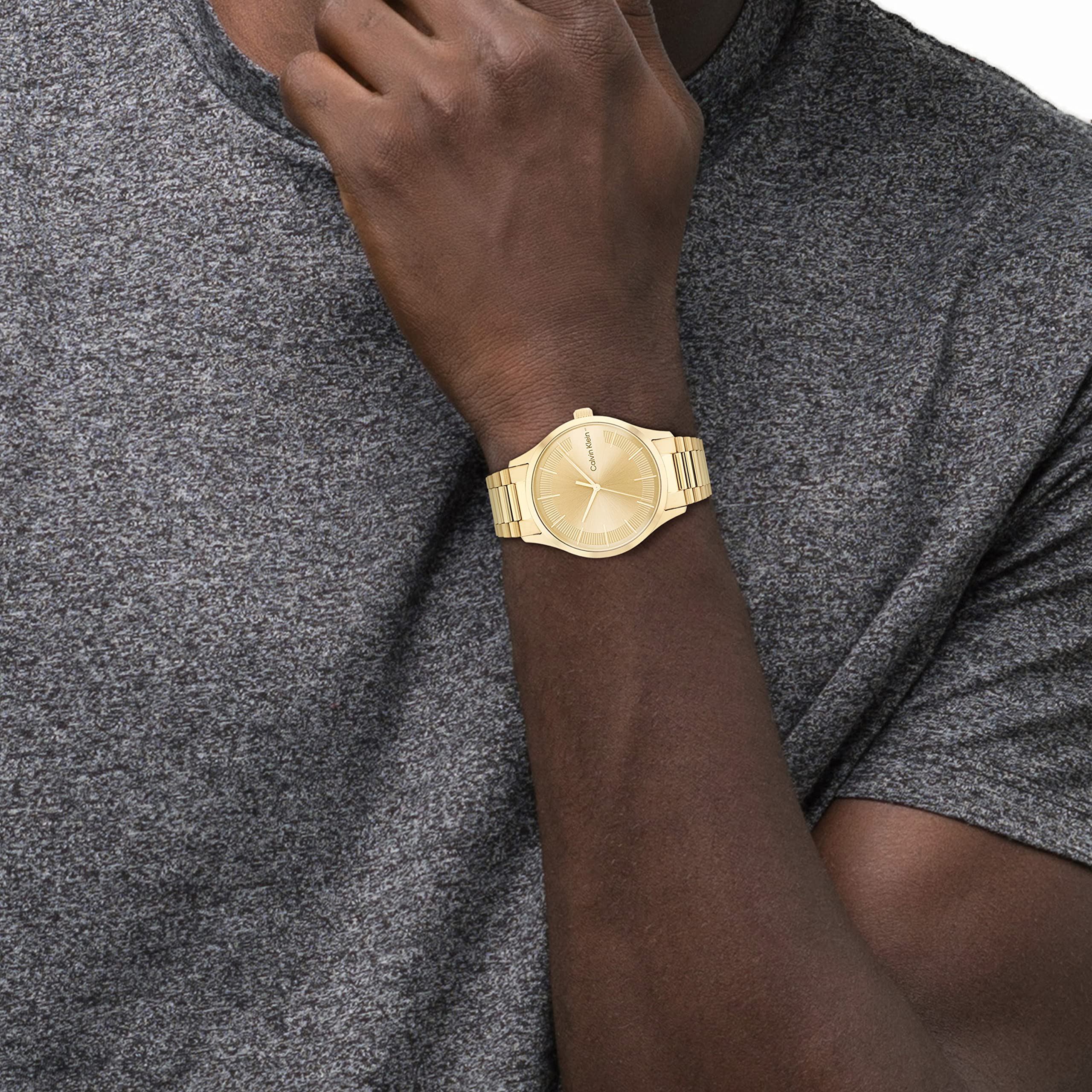 Calvin Klein Men's Iconic Quartz Watch - Stylish Analog Dress Watch for Business & Formal Occasions - Perfect Gift for Him, Boyfriend or Husband