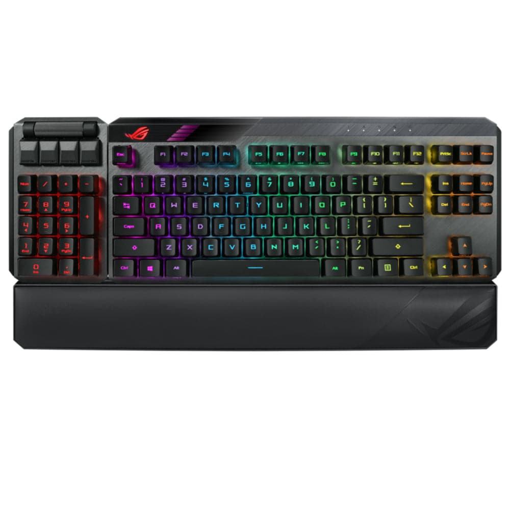 ASUS ROG CLAYMORE II Wireless Mechanical Gaming Keyboard with Blue Switches - Perfect for PC Gaming, Esports & Professional Typing
