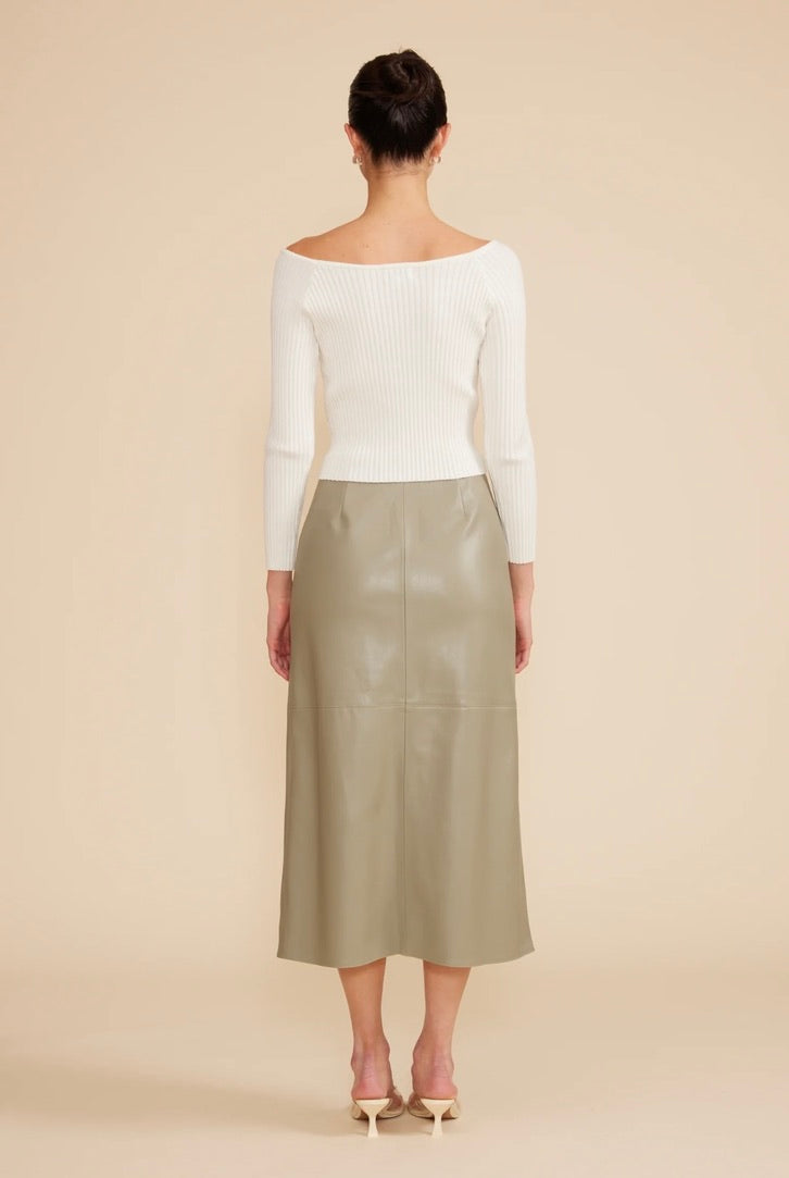 Stylish Francisco Midi Skirt for Women - Flowy A-Line Summer Skirt with Pockets | Perfect for Casual Outfits, Office Wear & Date Nights
