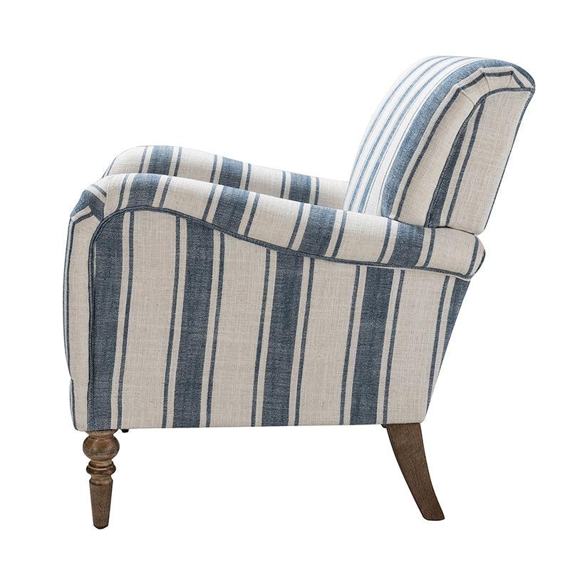 Quentin Upholstered Armchair - Modern Accent Chair for Living Room, Bedroom & Office - Comfortable Lounge Chair with Soft Fabric & Sturdy Wooden Legs