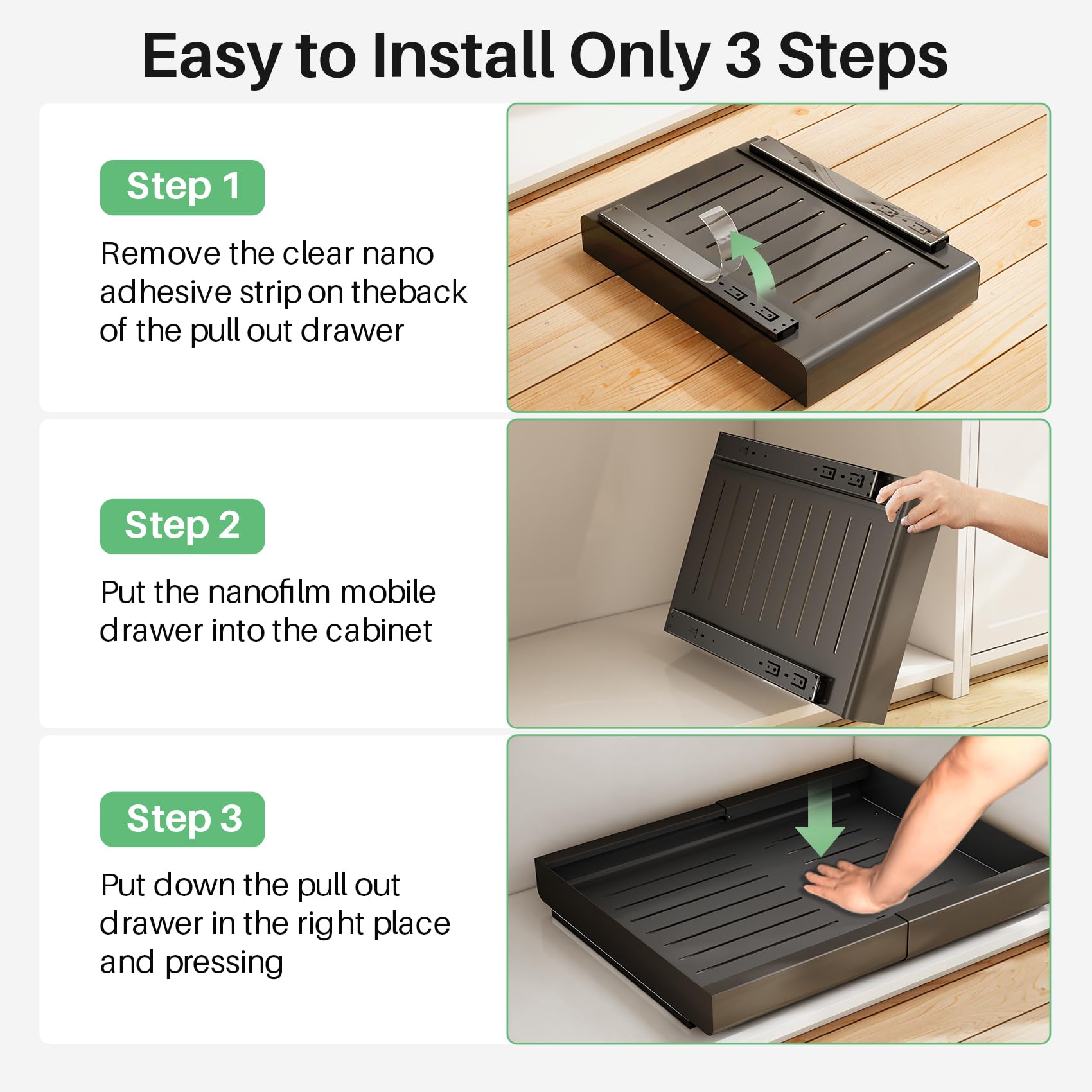 Expandable Pull Out Cabinet Organizer (12