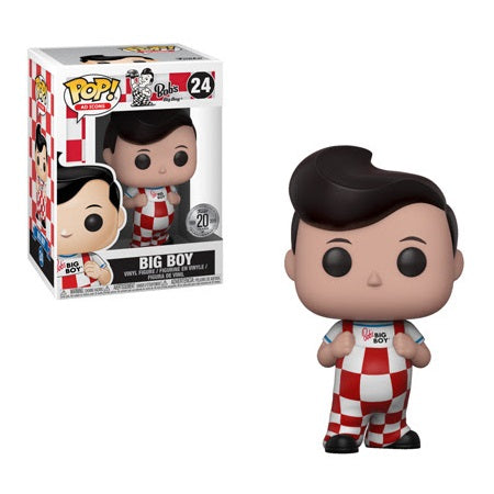 Funko Pop! AD ICONS: Big Boy #24 Collectible Vinyl Figure - Nostalgic Fast Food Mascot for Display & Gift Giving