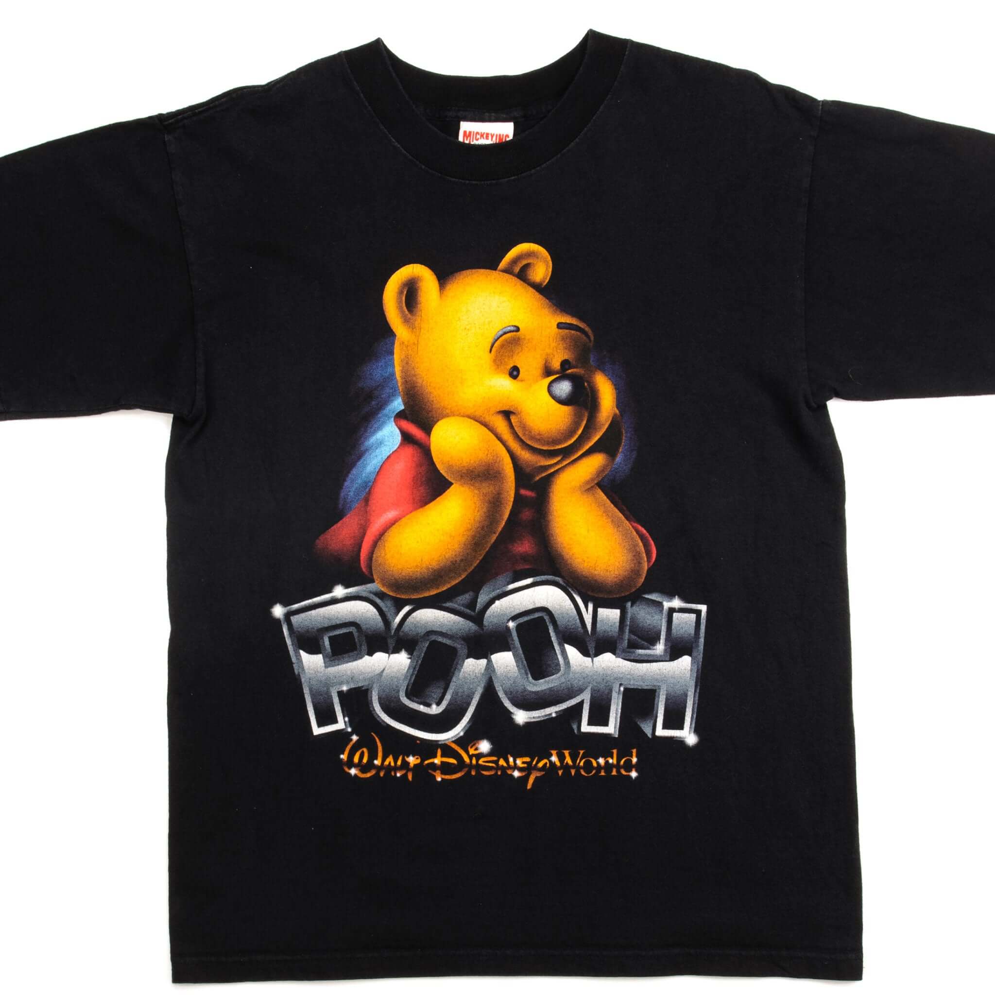 Vintage Disney Winnie The Pooh T-Shirt - Medium Size - 100% Cotton - Made in USA - Casual Wear & Gift for Disney Fans