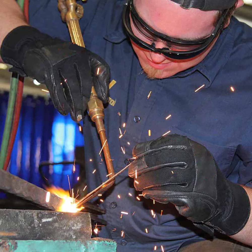 100FT 1/4 Inch Oxy Acetylene Welding Hose - 300PSI Twin Torch Hose with 9/16